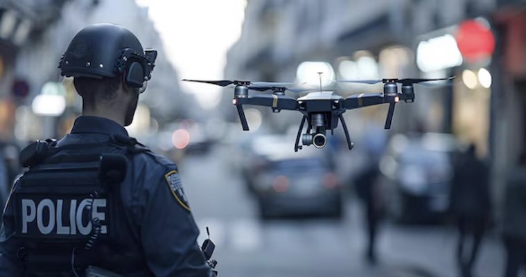 Drones-Can-Monitor-Scenes-Remotely-To-Assess-A-Security-Threat